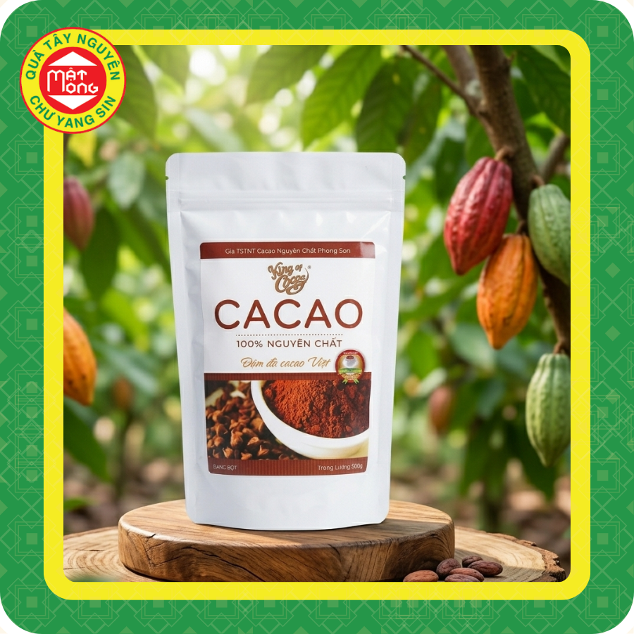 Bột ca cao nguyên chất Nam Trường Sơn gói 500g