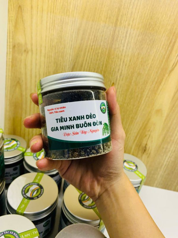 tiêu xanh làm món gì