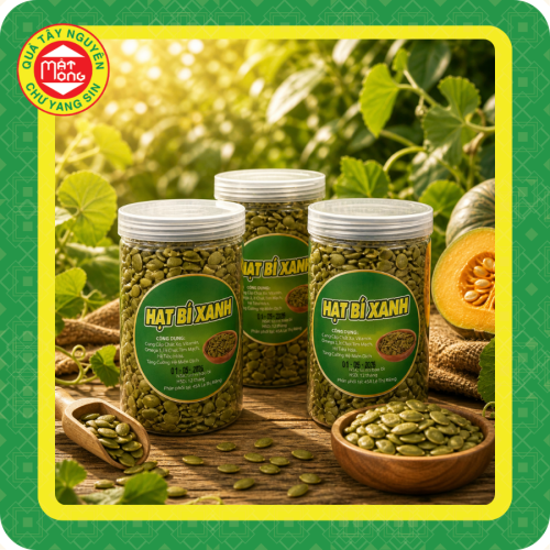 Nhân Hạt Bí Xanh Sấy 500g