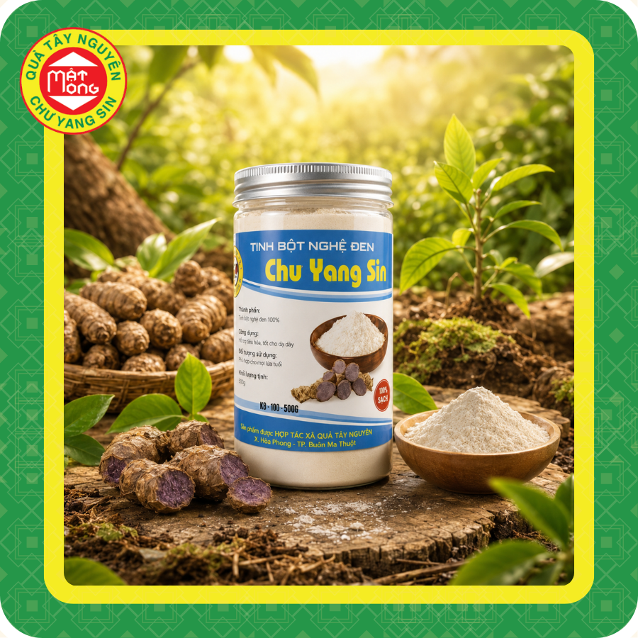 Tinh Bột Nghệ Đen 500g