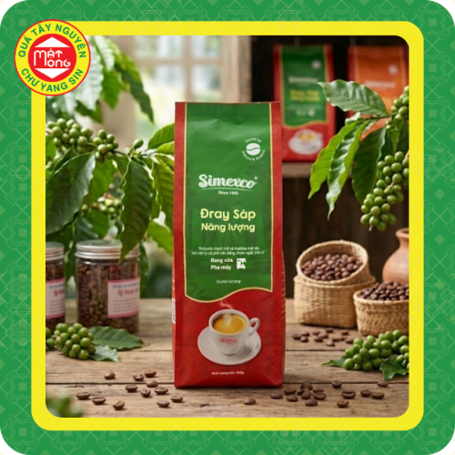 Cà phê hạt Đray Sáp Năng Lượng 500g