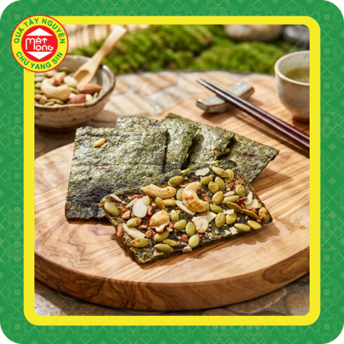 Bánh rong biển kẹp hạt 500g