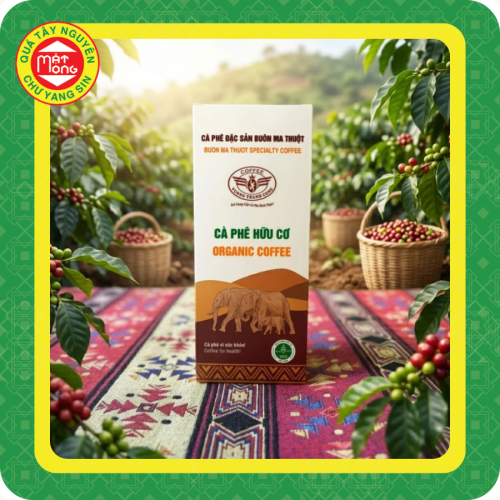 Cà phê hữu cơ organic Vương Thành Công 250g