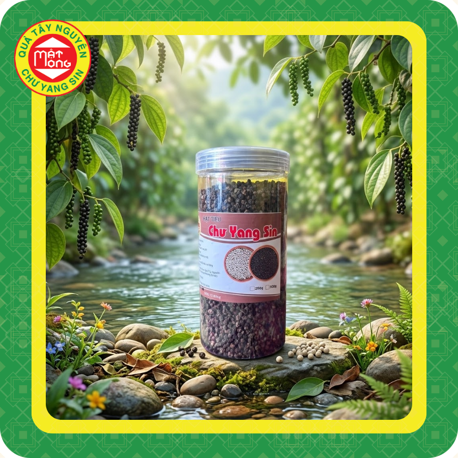 Hạt tiêu đen nguyên hạt 500g