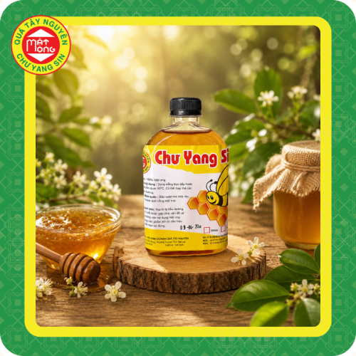 Mật ong cà phê chai 500ml